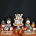Halloween Food Picks Cupcake Toppers Decorations Halloween Party Picks Halloween Toppers With Ghosts Spider Pumpkin Skull Bat Design Plastic Decorative Food Picks Holiday Picks