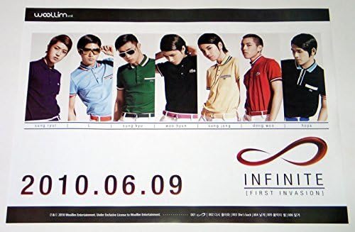 INFINITE - First Invasion (1st Mini Album) OFFICIAL POSTER 29.9 x 20.5 inches