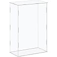MECCANIXITY Acrylic Display Case Box Clear Dustproof Protection Showcase 8.3x4.3x12.2 Inch for Collectibles Display