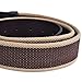 DouGuYan Unisex Casual Sports Canvas Web Stripe Buckle Belt Multi-color Belts Coffee 001