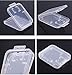10pcs Clear Plastic Memory Card Case Holder for SD Micro SD T-Flash Card (PO0013 x 10)