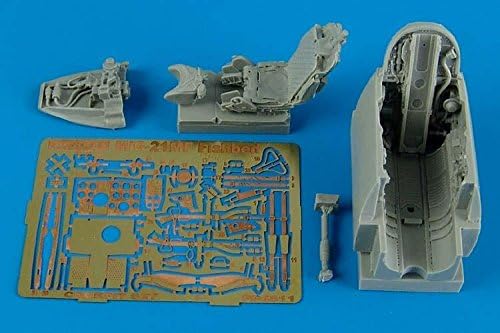 Aires 1:48 Mig-21 MF Cockpit Set for Eduard Kit - Resin Update #4511
