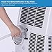Honeywell 14000 Btu Portable Air Conditioner, Dehumidifier & Fan for Rooms Up to 550-700 Sq. Ft with Remote Control, HL14CESWK, White & Black