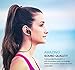 Bluetooth Headphones, HOPDAY Wireless Earbuds Sports Running Earphones with Built-in Mic, Noise Cancelling Stereo Sound Sweatproof Workout Headsets Play Up to 7 Hours