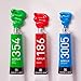 Acrylic Paint Set by Vermilion, Professional Grade 12 Tube Set, Vivid Colors, Suitable for Canvas, Glass, Fabric, Clay & More