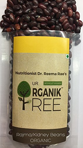 "Our Organik Tree" ORGANIC Rajma / Kidney Beans 1Pound/ 453gms