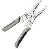 Multi-function Wire Stripper Tool Electrical, 9-in-1 Wire Cutter &amp; Wire Crimping Tool, Adjustable AWG 6-16, Comfortable Grip and Refined Craftsmanship