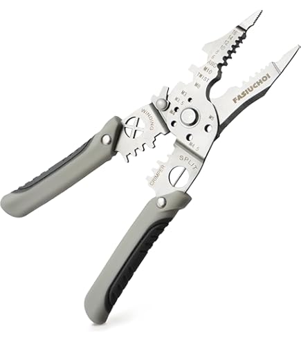 18 In 1 Foldable Wire Stripper,Foldable Crimper And Stripper Multifunctional Stripper Cable Cutter Pliers 87526550 - View #4