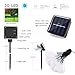 Lalapao Christmas Lights 2 Pack 30 LED Solar String Lights Water Drop Xmas Fairy String Outdoor Decorations Waterproof Home Decor Light Perfect for Tree Indoor Patio Garden Party Wedding (Warm White)…