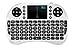 Beastron 2.4G Mini Wireless Keyboard with Touchpad for PC Pad Google Andriod TV Box Xbox360 PS3 HTPC/IPTV (White)