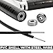 Speed Jump Rope Workout for Women/Men Exercise Cardio Boxing MMA Crossfit Adjustable Training Double Unders Bearing Steel Weighted Skipping Fitness Jumprope by POAGL