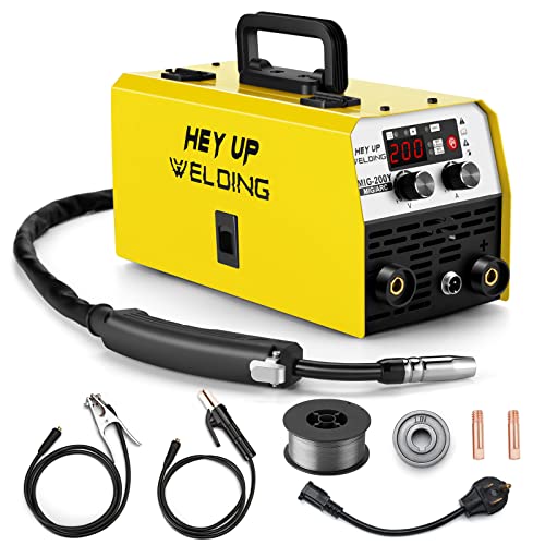 MIG Welder 140Amp,110V/220V Flux Core Welder Dual Voltage MIG/ARC 2 in