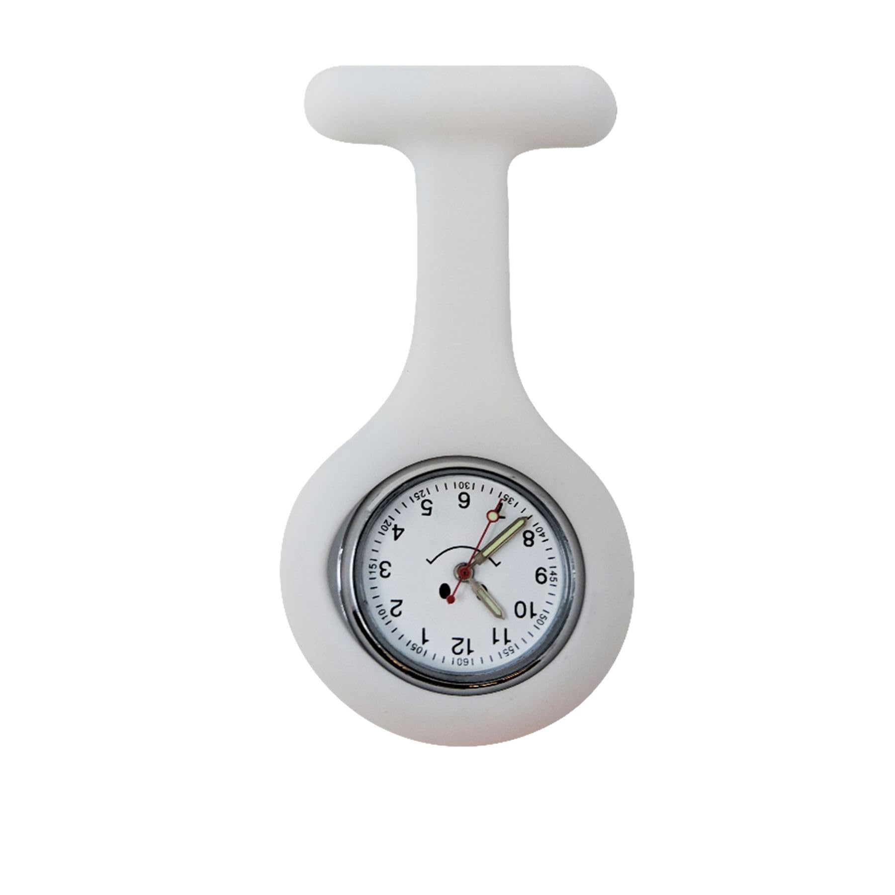 General Healthcare Silicone Soft Nurse/Doctor Medical Watch Fob (White)