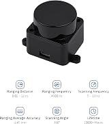 youyeetoo FHL-LD19 Lidar Sensor 12M 360° ROS/ROS2 SDK Raspberry Pi Robot Drone view 3