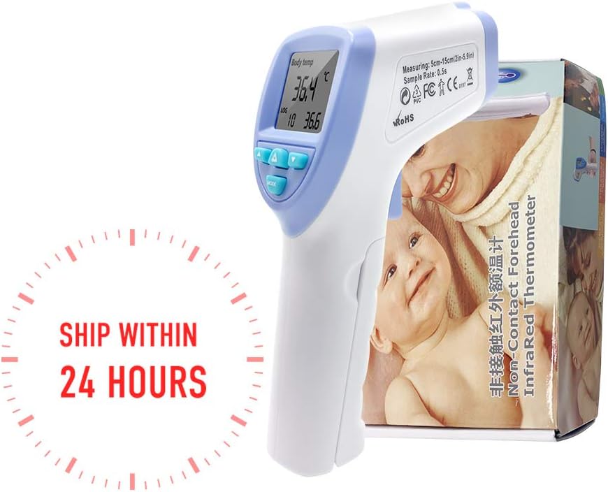 DZSF Non Contac Digital Thermometer T Infrared Forehead Accurate Infant Thermometers Baby Adult Toddlers Care LCD Electronic Ears