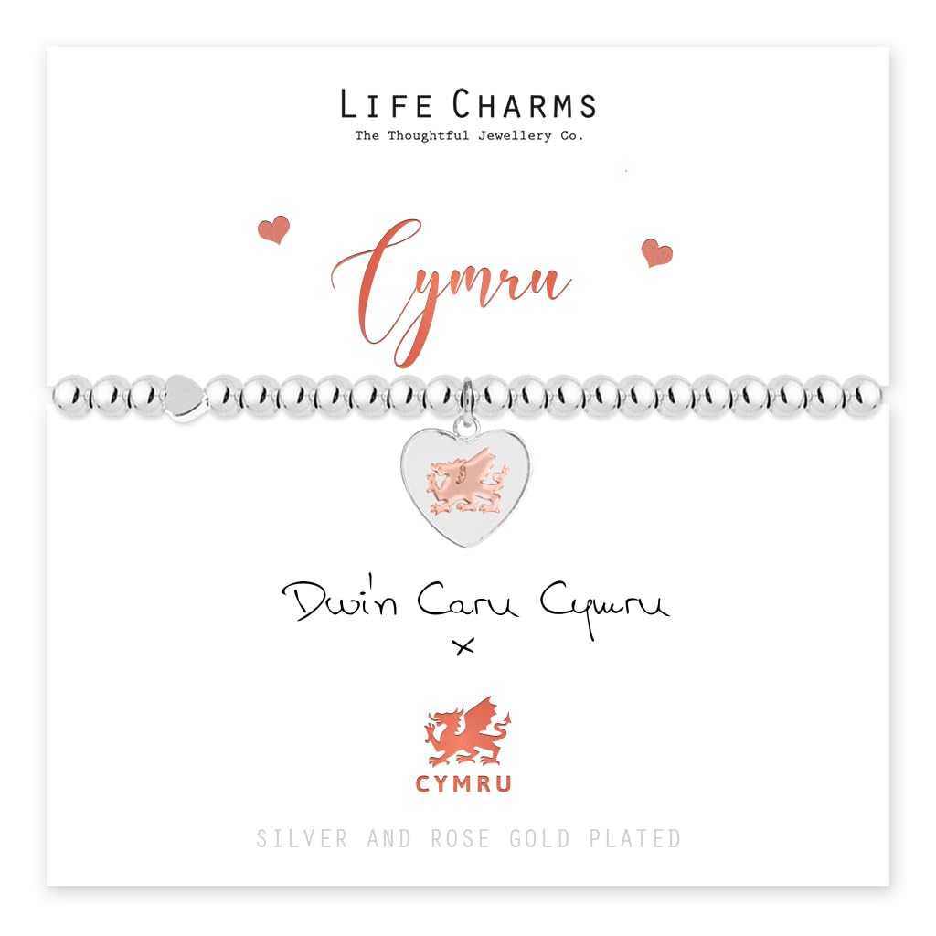 Life Charms Welsh Cymru bracelet