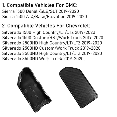 TTCRII for GMC Sierra and Chevy Silverado Bed Rail Stake Hole Covers