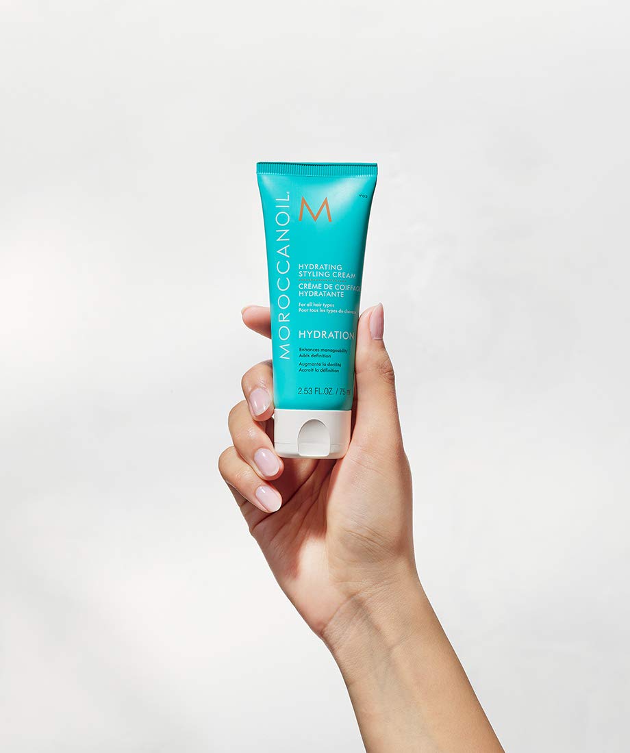 Moroccanoil Hydrating Styling Cream, Travel Size, 2.53 Fl Oz: Premium Beauty