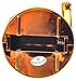 M.V. Trading Battery Operated Feng Shui Lucky Cat Sitting On Top A Gold Bar with Waving Arm, 4.50 Inch (High), Gold