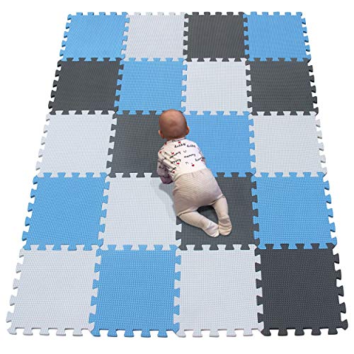 YIMINYUER Interlocking Floor Foam Mat Living Room Kids Playmat Gardan