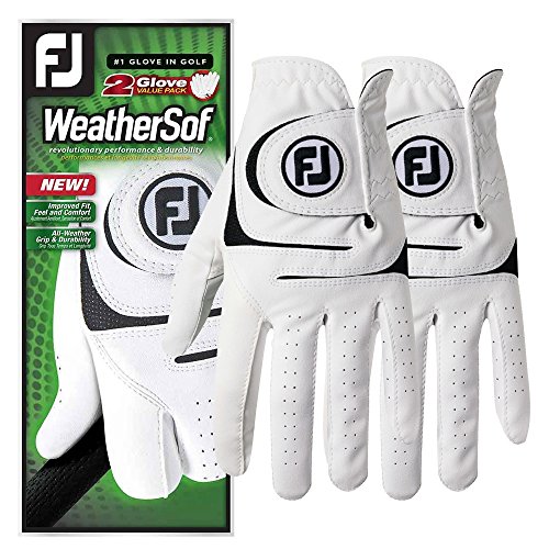 FootJoy WeatherSof Mens Golf Gloves (2 Pack)