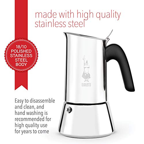 Bialetti venus Stovetop espresso coffee maker, 6 Cup, Stainless Steel Pricepulse