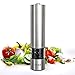 Half Price Event Salt and Pepper Electric Grinder - Spice Mill fine Adjustable Ceramic Blade with Stainless Steel