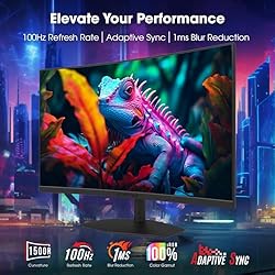 Sceptre Curved 24-inch Gaming Monitor 1ms 100Hz