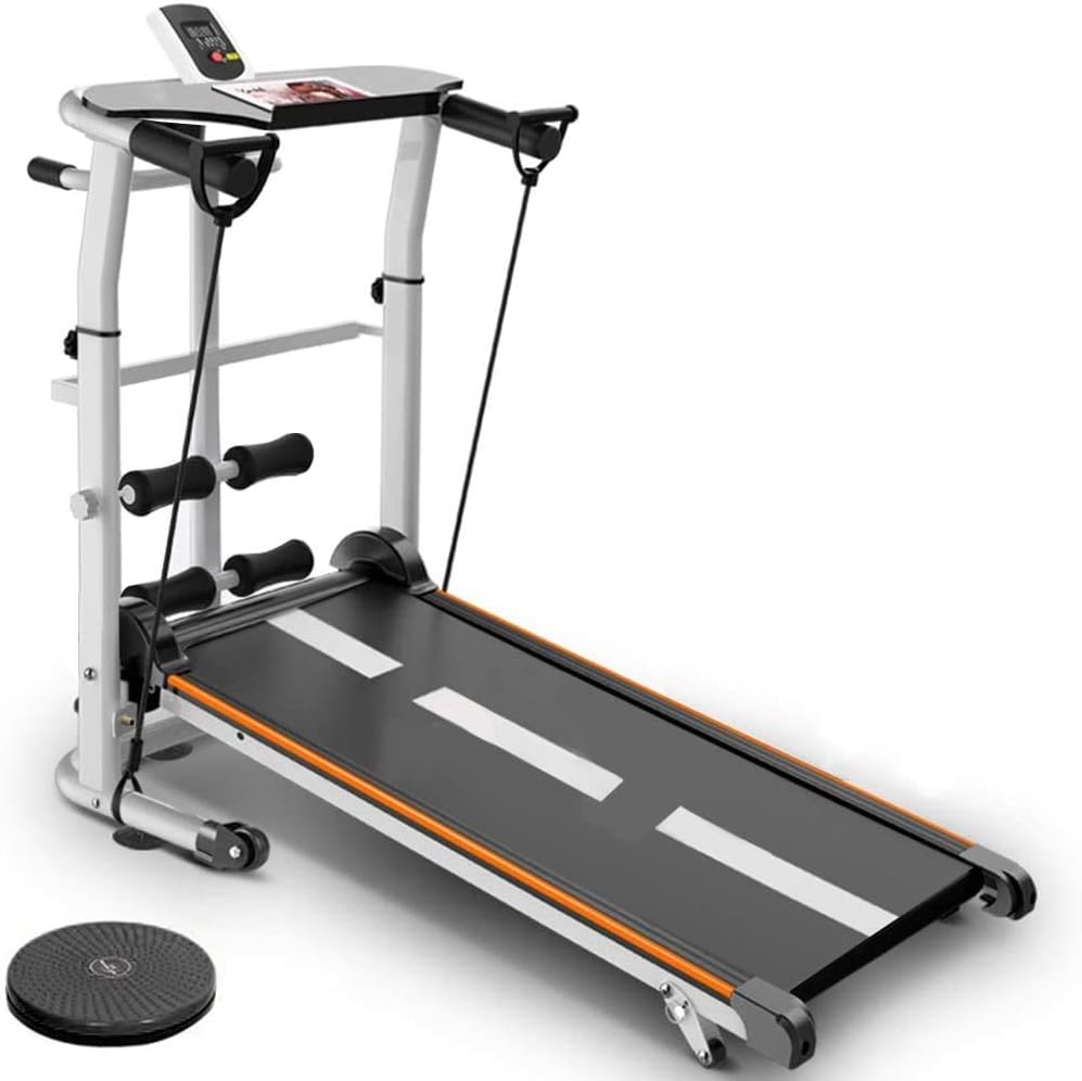 LANPAOPAO Treadmills for Home Folding Running Jogging Machine Gym Treadmill Fitness Non-Electric W/Smart Indoorfor Home Gym Workout Fitness Non-Electric Running Machine
