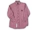 Rasco Fire Retardant RED PLAID Dress Shirt 7.5 oz