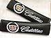 BENZEE 2pcs Cadillac Carbon Fiber Car Seat Belt Shoulders Pad Truck Cover For ATS CTS EXT SRX XTS XLR SEDAN ELR COUPE ESCALADE