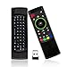 OCDAY Multifunction 2.4GHz Mini Wireless Keyboard Mouse Air Mouse TV Remote Control with 6-Axis Mini Wireless Keyboard Remote for for Google Android TV/Box, Smart TV Android TV Box, PS3