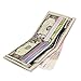 LUI SUI-Men Us Dollar Bill Wallet Billfold Leather Credit Card Photo Holder