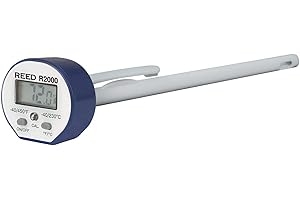 REED Instruments R2000 Stainless Steel Digital Stem Thermometer