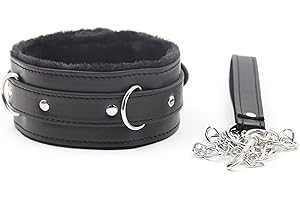 TIVMIK Women's Leather Collar Adjustable Size Choker, A variety of colours suitable for a variety of Senarios Applicable