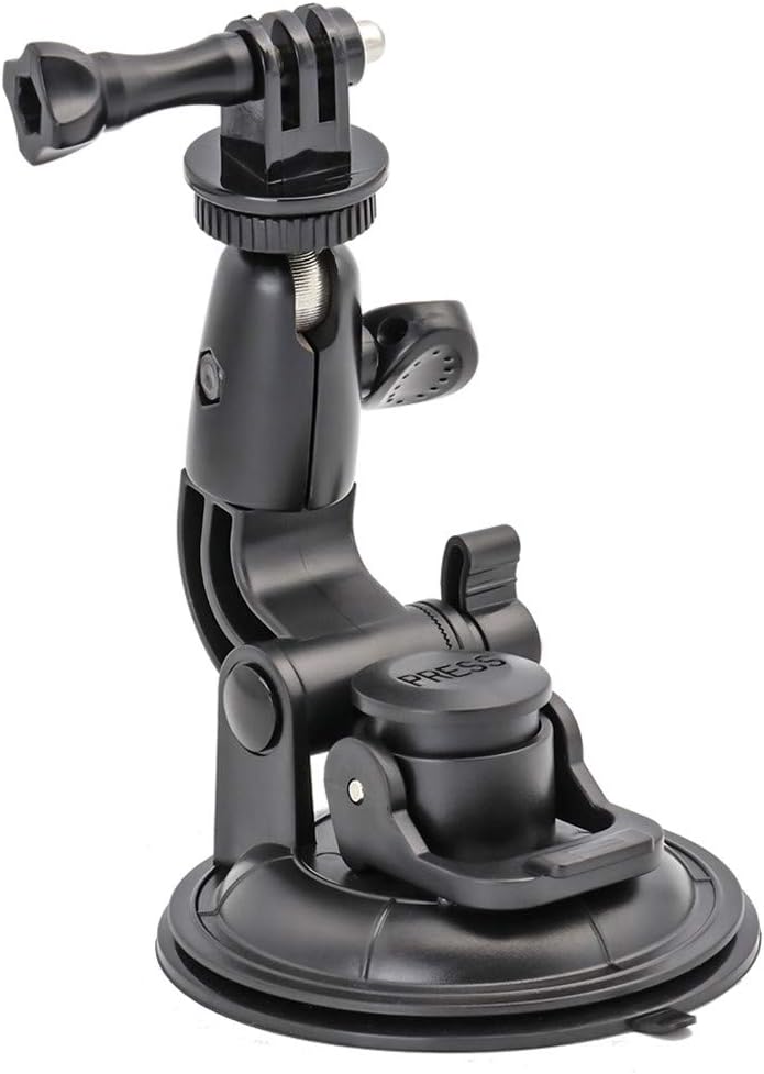 EXSHOW Big Suction Cup Mount for Hero Action Camera