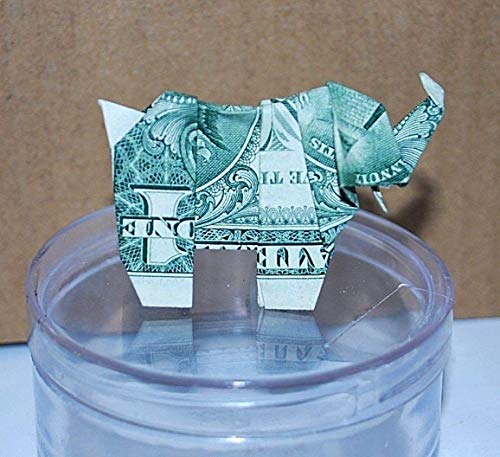 Amazoncom Dollar Bill Elephant Money Origami Elephant