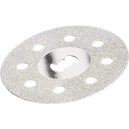 Dremel SpeedClic Diamant-Trennscheibe (SC545) zum Trennen von Metallrohren, gehaertetem Stahl, Kupfer, Trockenbauplatten u.v.m