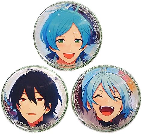 Amazon Co Jp 単品 深海奏汰 朔間零 日々樹渉 缶バッジ3個セット C あんさんぶるスターズ 冬の三奇人セット ホビー 通販