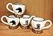 4PC MUG SET, COFFEE MUG,COWBOY WESTERN DECOR