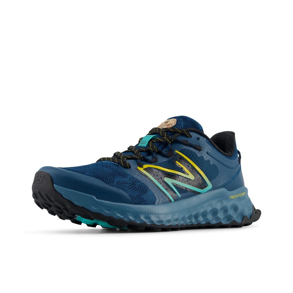 New Balance Womens Fresh Foam Garoé V1 Midcut Trail Running Shoe Arctic Grey/Orb Pink/Limelight 12 Wide main image 1