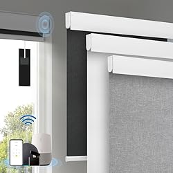 Motorized Blinds with Remote, [Free Solar