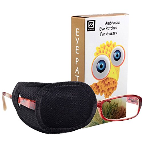 Plinrise Pure Cotton Amblyopia Eye Patch For Glasses,Treat Lazy Eye,Amblyopia And Strabismus,Eye Pat