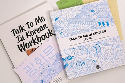 Amazon.com: Talk To Me In Korean Workbook Level 1: 9788956056883