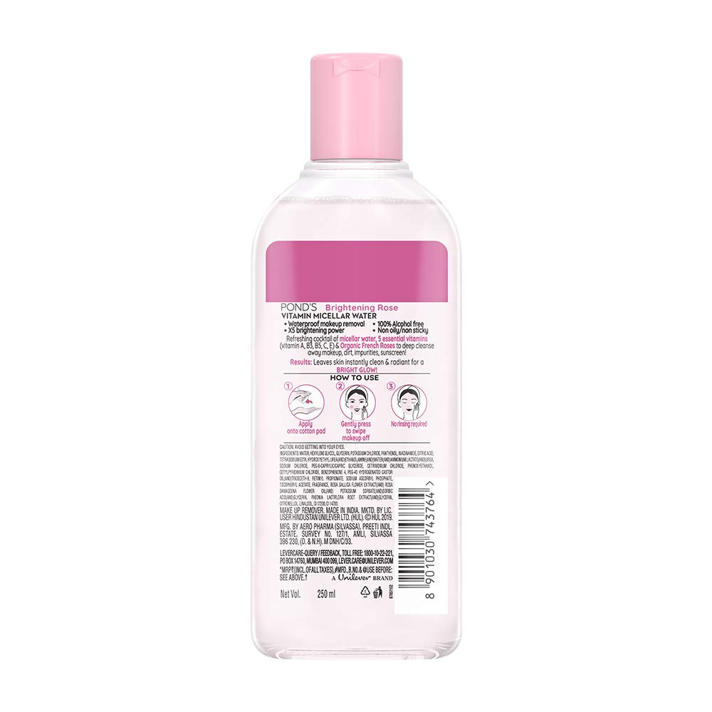 ponds rose micellar water 100ml