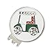 PINMEI Bling Golf Ball Marker with Magnetic Golf Hat Cap Clip Golf Gift for Women Lady Kids (Golf Cart)