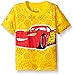 Disney Boys' Toddler Boys' Cars Lightning Mcqueen All-Over Print Short Sleeve T-Shirt