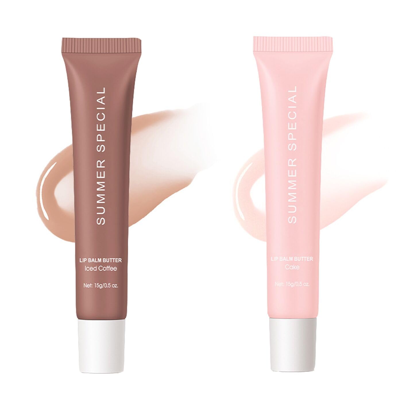 Summer Special Lip Butter Balm, Instant Lip Mask Hydrating & Nourishing Lip Gloss with Perfect Shine - Moisture Care for Dry Lips