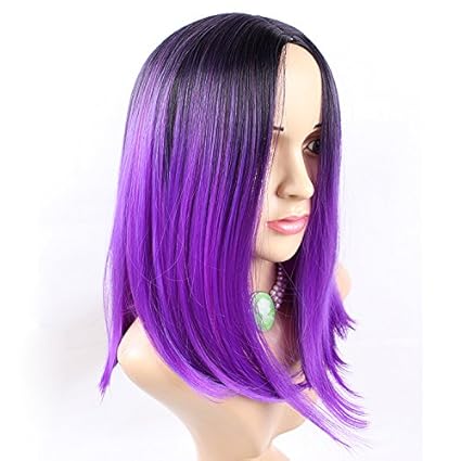 Amazon Com Haned Short Bob Wigs Brown Synthetic Hair For Women