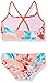 Kanu Surf Girls' Alania Flounce Bikini Beach Sport 2-Piece Swimsuit